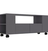 vidaXL Tv-meubel 120x35x43 cm spaanplaat grijs
