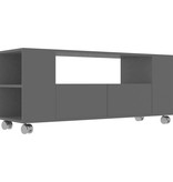 vidaXL Tv-meubel 120x35x43 cm spaanplaat zwart