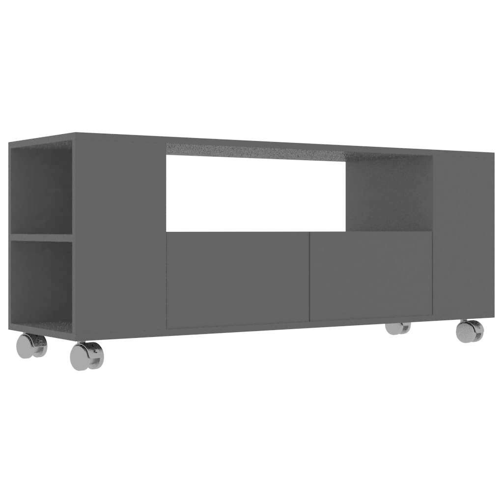 vidaXL Tv-meubel 120x35x43 cm spaanplaat zwart