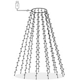 VidaXL Kerstboom netverlichting met 210 LED's IP44 210 cm