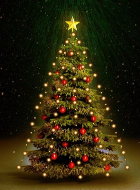 vidaXL Kerstboom netverlichting met 180 LED's IP44 180 cm