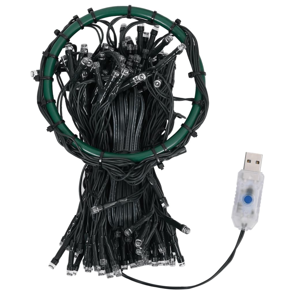 vidaXL Kerstboom netverlichting met 180 LED's IP44 180 cm