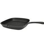 vidaXL Grillpan gietijzer 24x23 cm