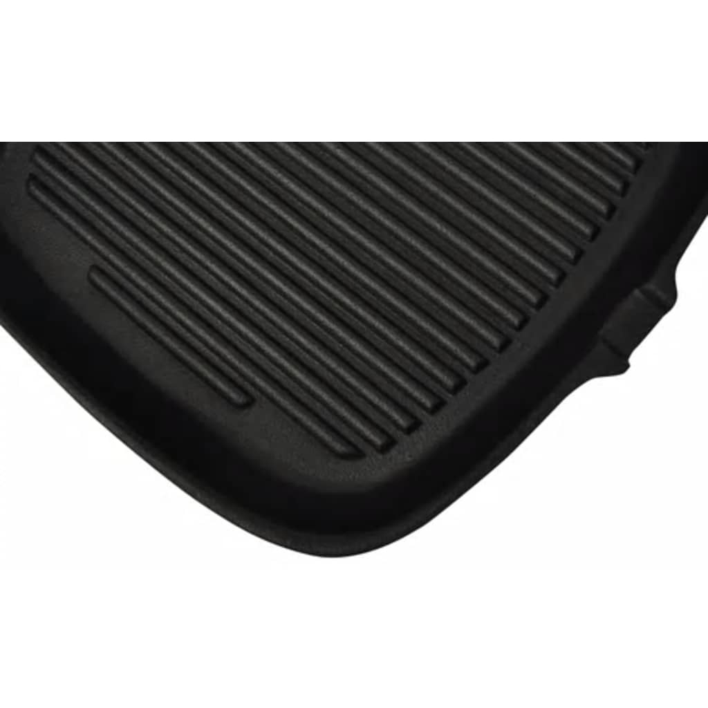 vidaXL Grillpan gietijzer 24x23 cm