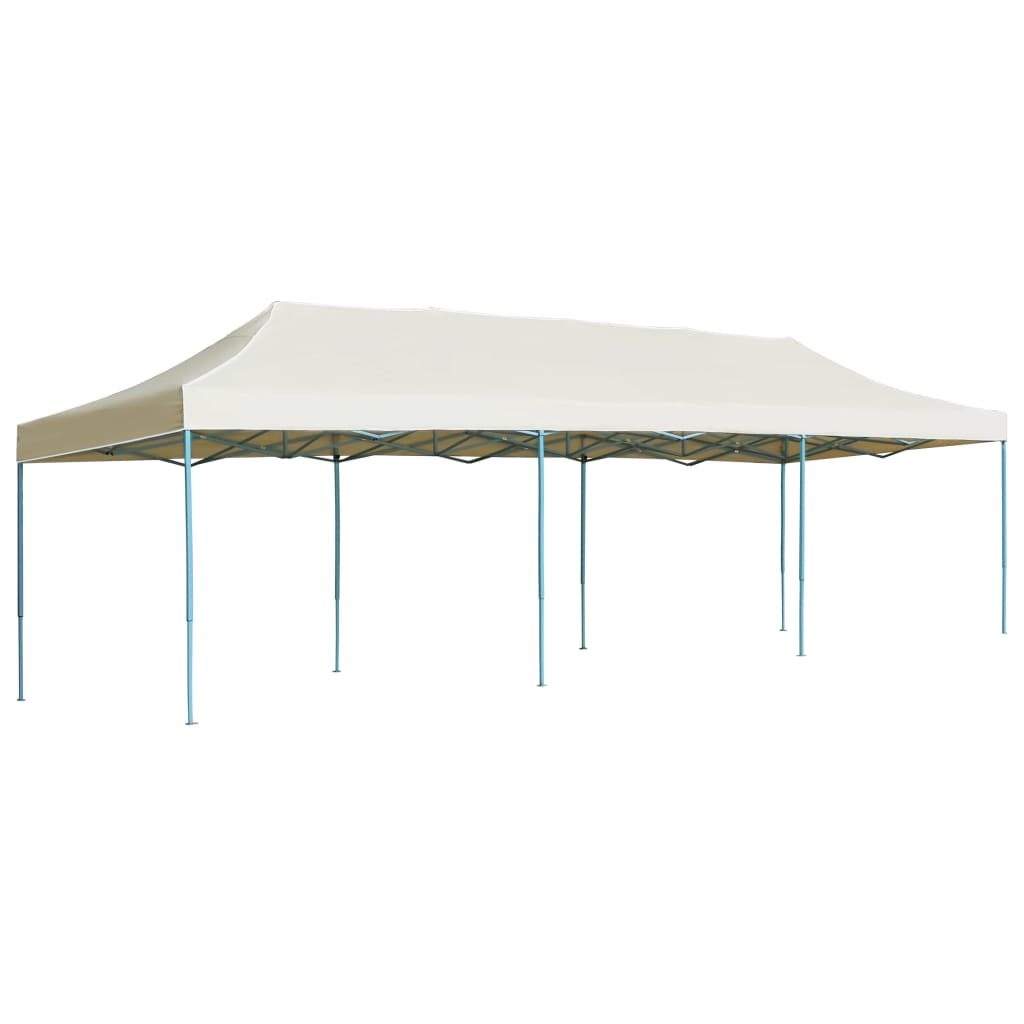 vidaXL Vouwtent pop-up 3x9 m crème