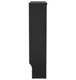 vidaXL Radiatorombouw 78 cm MDF zwart