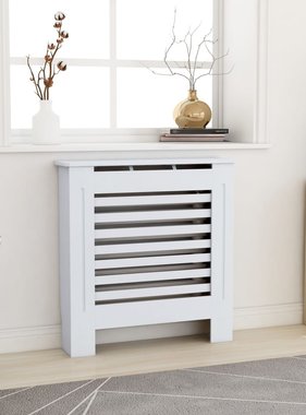 vidaXL Radiatorombouw 78 cm MDF wit