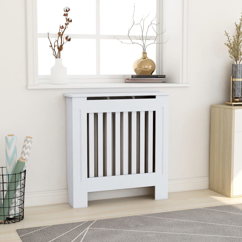 vidaXL Radiatorombouw 78 cm MDF wit