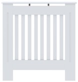 vidaXL Radiatorombouw 78 cm MDF wit