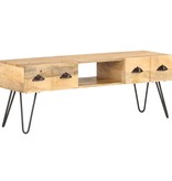 vidaXL Tv-meubel 120x35x45 cm massief mangohout