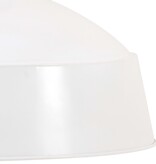 vidaXL Hanglamp industrieel E27 42 cm wit