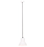 vidaXL Hanglamp rond 25 W E27 48 cm wit