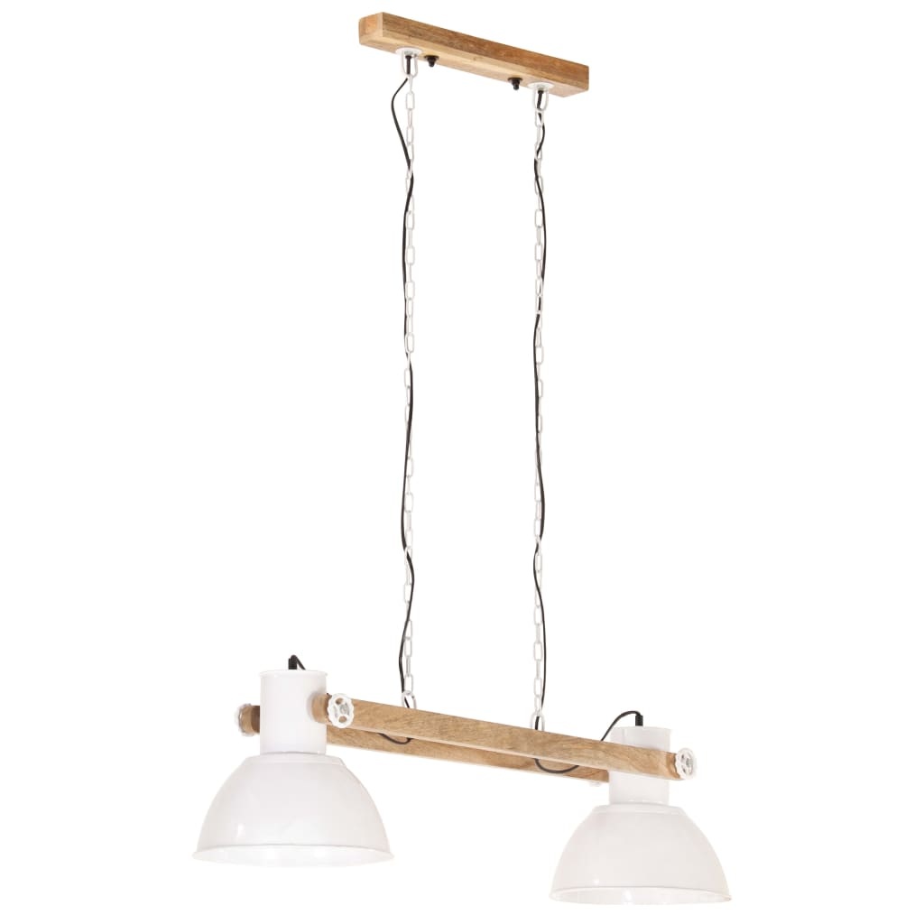 vidaXL Hanglamp industrieel 25 W E27 109 cm wit