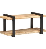 vidaXL Tv-meubel 90x40x40 cm ruw mangohout