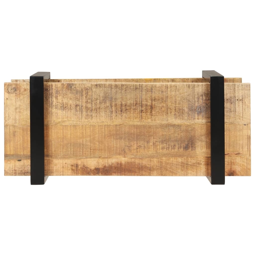 vidaXL Tv-meubel 90x40x40 cm ruw mangohout