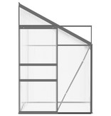 VidaXL Broeikas 2,59 m³ aluminium antracietkleurig