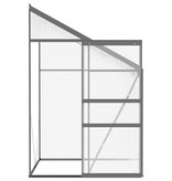 VidaXL Broeikas 2,59 m³ aluminium antracietkleurig