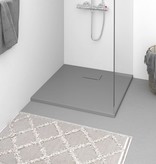 VidaXL Douchebak 80x80 cm SMC grijs