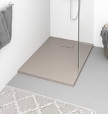 VidaXL Douchebak 100x70 cm SMC bruin