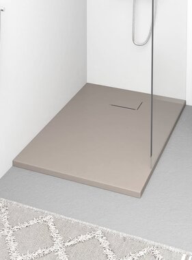 VidaXL Douchebak 100x70 cm SMC bruin