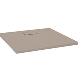VidaXL Douchebak 90x90 cm SMC bruin