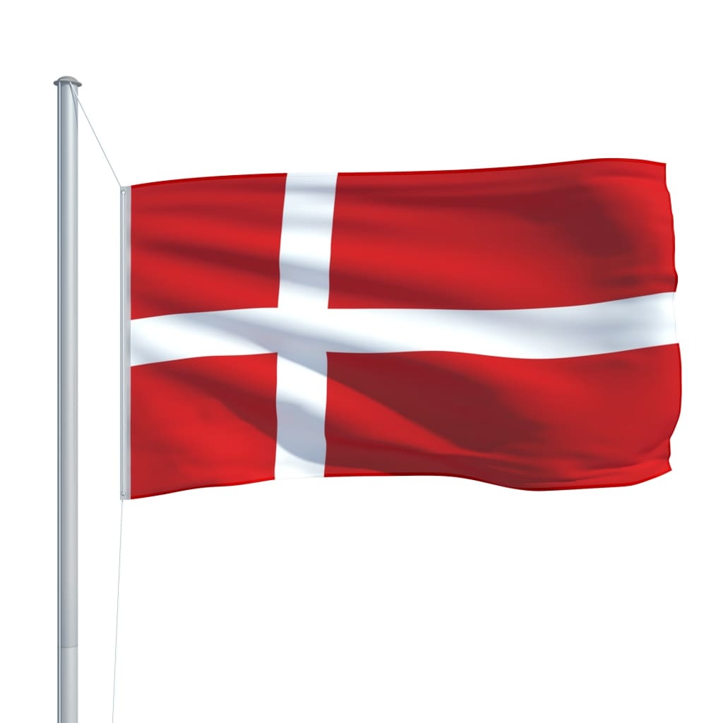 VidaXL Vlag Denemarken 90x150 cm