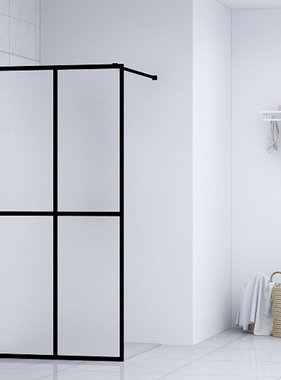 VidaXL Inloopdouchescherm 80x195 cm gehard glas