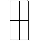 VidaXL Inloopdouchescherm 80x195 cm gehard glas