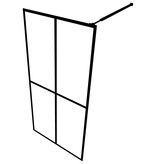 VidaXL Inloopdouchescherm 80x195 cm gehard glas