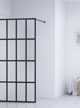 VidaXL Inloopdouchescherm 140x195 cm gehard glas