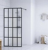 VidaXL Inloopdouchescherm 80x195 cm gehard glas