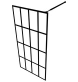 VidaXL Inloopdouchescherm 80x195 cm gehard glas