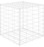 VidaXL Gabion plantenbak verhoogd kubus 40x40x40 cm staaldraad