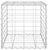 VidaXL Gabion plantenbak verhoogd kubus 40x40x40 cm staaldraad