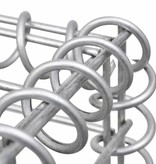 VidaXL Gabion plantenbak verhoogd kubus 40x40x40 cm staaldraad