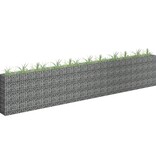 vidaXL Gabion plantenbak verhoogd 450x30x90 cm gegalvaniseerd staal