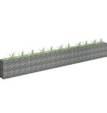 vidaXL Gabion plantenbak verhoogd 450x30x60 cm gegalvaniseerd staal