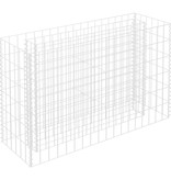 vidaXL Gabion plantenbak verhoogd 90x30x60 cm gegalvaniseerd staal