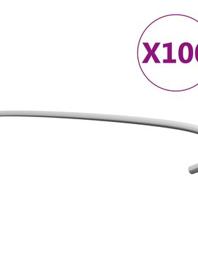 vidaXL Gabionhaken 100 st 50 cm gegalvaniseerd staal