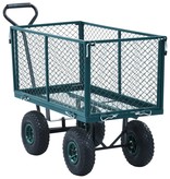 VidaXL Tuinwagen 350 kg groen