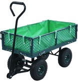 VidaXL Tuinwagen 250 kg groen