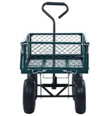 VidaXL Tuinwagen 250 kg groen
