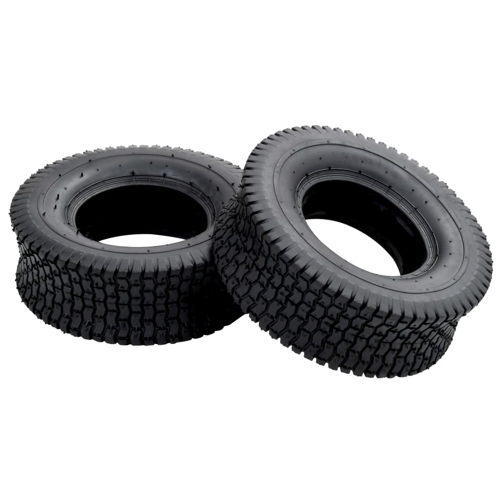 VidaXL Kruiwagenbanden 2 st 13x5.00-6 4PR rubber