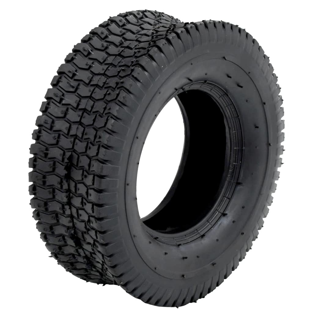 VidaXL Kruiwagenbanden 2 st 13x5.00-6 4PR rubber