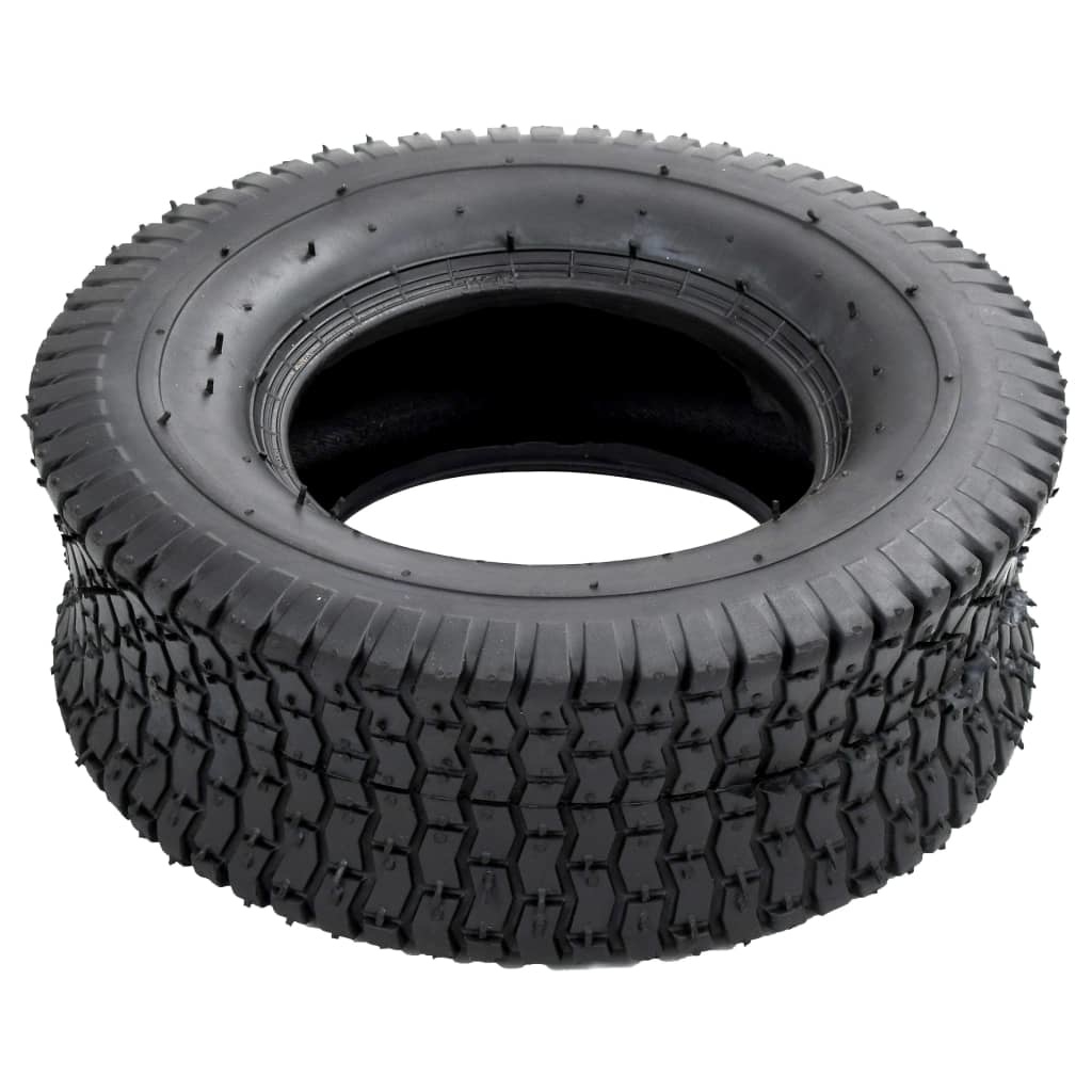 VidaXL Kruiwagenbanden 2 st 13x5.00-6 4PR rubber