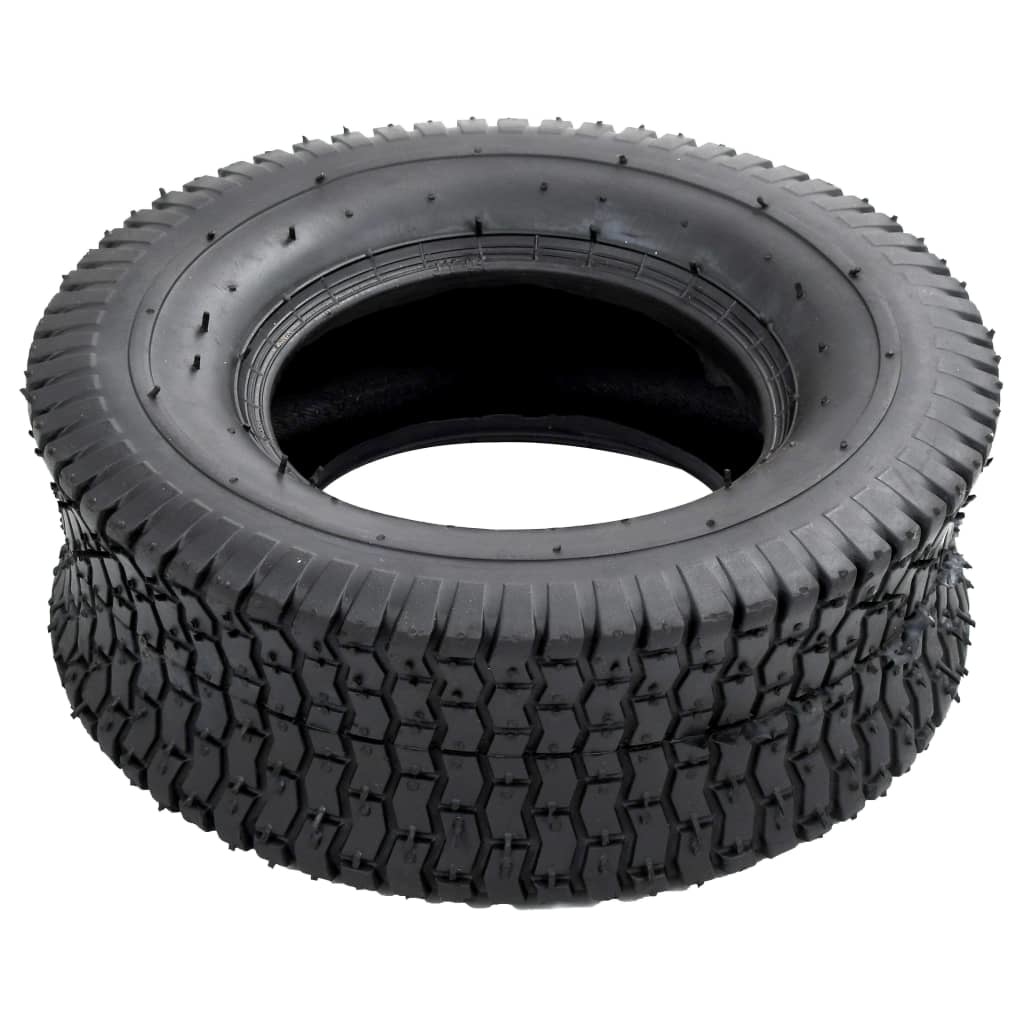 vidaXL Kruiwagenbanden 2 st 13x5.00-6 4PR rubber