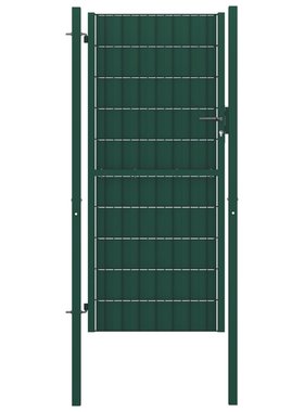 VidaXL Poort 100x164 cm staal groen