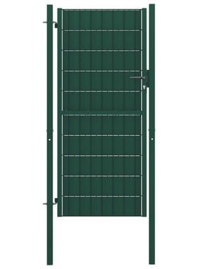 VidaXL Poort 100x124 cm staal groen