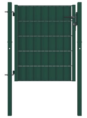 VidaXL Poort 100x101 cm staal groen
