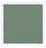 VidaXL Toegangspaneel met aluminium frame en gipsplaat 500x500 mm